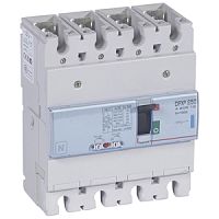 Автоматический выключатель DPX3 250 - термомагнитный расцепитель - 70 кА - 400 В~ - 4П - 100 А | код. 420615 |  Legrand 